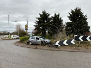 Supporting image for story: Drink-driver who crashed car at busy roundabout gets lengthy road ban