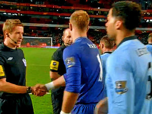 Supporting image for story: Linesman stood down for West Brom game after Arsenal fans gesture