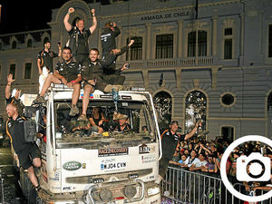 Supporting image for story: Shropshire soldier leads team to Dakar Rally delight