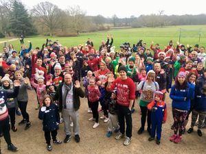 Supporting image for story: Jogging off festive excesses at Attingham Park jumper run - with pictures