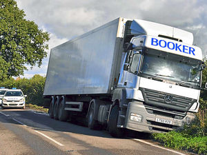 Supporting image for story: Road near Whitchurch closed by lorry accident