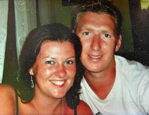 Happy memories – Nina Perrins-Seedhouse and Gareth