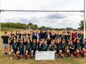 Supporting image for story: Youth rugby team scores support from local housebuilder