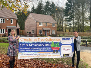 Supporting image for story: Wyre Forest hospice enlists businesses to collect old Christmas trees