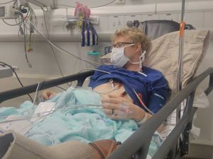 Supporting image for story: Candidate runs election campaign from hospital bed