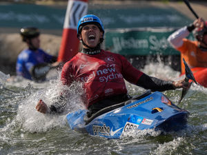 Supporting image for story: Staffordshire canoe star lost for words after winning fourth world title