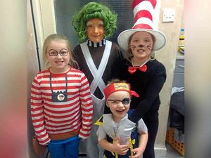 Supporting image for story: Children get into the spirit of World Book Day – and some crazy costumes
