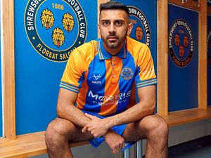 Supporting image for story: Early release for Shrewsbury Town home shirt