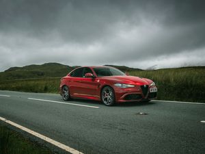 Supporting image for story: UK Drive: The Alfa Romeo Giulia Quadrifoglio remains a superb sports saloon