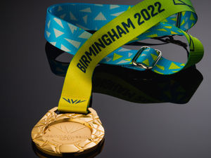 Supporting image for story: Athletes get first look at Commonwealth Games medals 