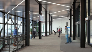 The interchange will provide better links between bus and metro