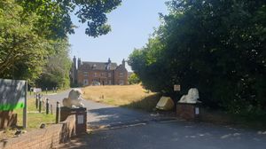 Guy Fawkes' alliances met their deaths at Holbeche House - bullet holes remain as a sign of a bloody battle. 