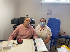 Supporting image for story: Wolverhampton healthcare worker left unable to speak by rare disorder praises hospital