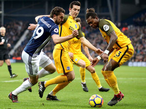 Supporting image for story: West Brom's Jay Rodriguez set to be investigated by FA after allegation from Brighton's Gaeten Bong