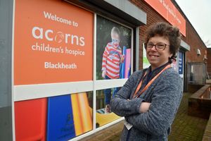 
 Volunteer of 15 years Maria Newell