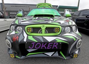 There was a diverse mixture of cars on show