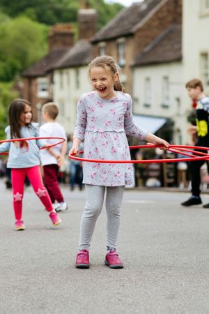 Ironbridge was taken over with entertainment for the high street celebrations day