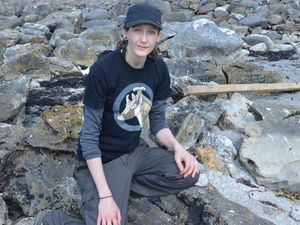 Supporting image for story: Researcher stumbles over 166 million-year-old dinosaur bone