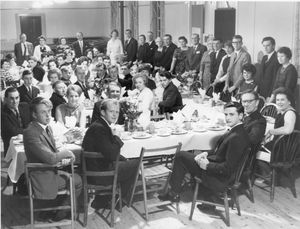 Shawbury YFC members in the 1950s 