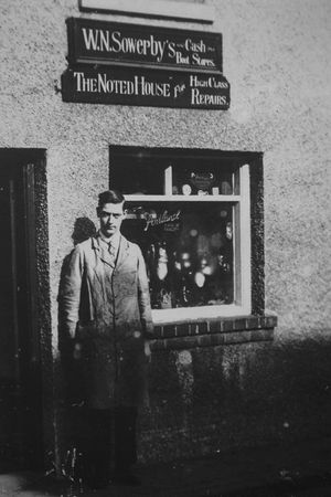 Will Sowerby, who founded Sowerbys Shoes in a garden shed in Cecil Street, Stourbridge, in 1925