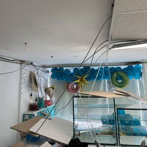 Damaged interior at Immi's Cakes and Bakes. Photo: Immi's Cakes and Bakes