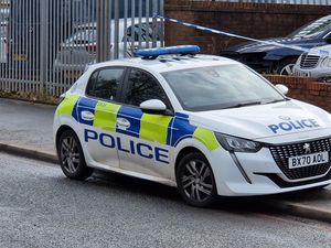 Police at scene of Smethwick stabbing