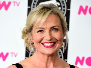 Supporting image for story: On cloud nine: BBC weather presenter Carol Kirkwood ties the knot