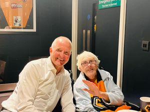 Life-long fan meeting Steve Bull