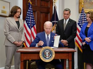 Supporting image for story: US President Joe Biden signs order on abortion access after high court ruling
