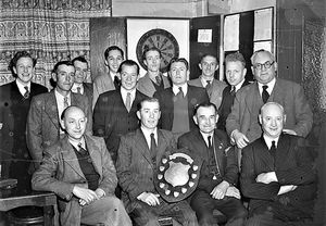 Supporting image for story: 'O Come, O Come… but where has Christmas gone?' - Your Letters and Shrewsbury dentist Samuel Blain remembered in a 1950s picture from the archive