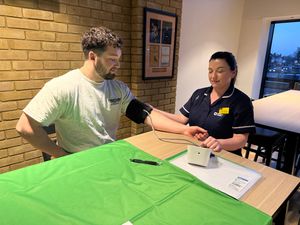 Wolves Foundation pack patrons Nuffield Health delivered free health checks on the night.