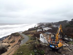 Supporting image for story: Speed of coastal erosion described as ‘frightening’ as more homes demolished