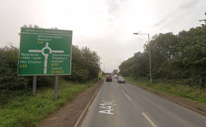 The A41 has been made safer with the installation of a defibrillator. Photo: Google