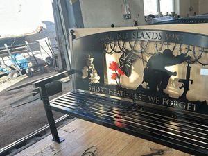 Supporting image for story: Bench commemorating the Falklands Island conflict to be unveiled