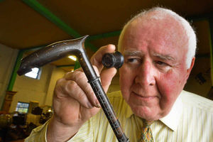Supporting image for story: Unusual walking stick on sale in Bridgnorth
