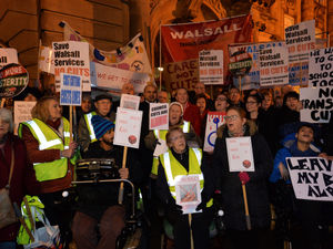 Supporting image for story: WATCH: Protests over 'absurd and insulting' cuts to Walsall alarm service