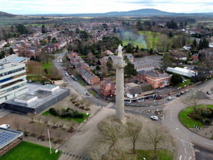 Supporting image for story: Shropshire from the sky: New perspective given by pictures snapped by drone