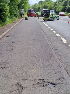 The accident on the A483