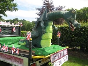 Supporting image for story: Plea to find Bridgnorth Carnival dragon a new home 