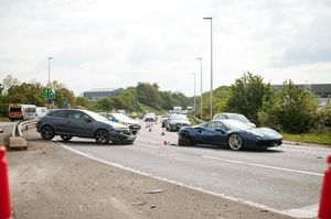 The crash near the Emstrey island