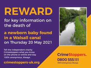 Crimestoppers is offering a £5,000 reward for information regarding the death of the baby 