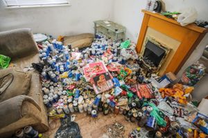 Chris Considine's flat in Nuneaton, Warwickshire on July 9 2025. 