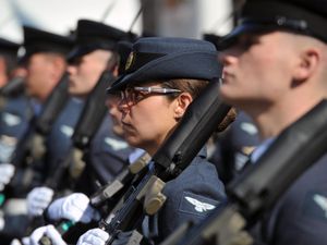 Supporting image for story: RAF parade through Shropshire towns for centenary celebrations - PICTURES and VIDEO