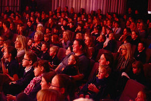 School children were left spellbound during the opening of Cinderella