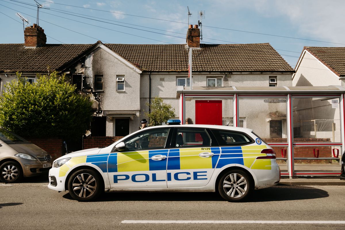 Man charged with arson over Wednesbury house fire that left three people severely injured