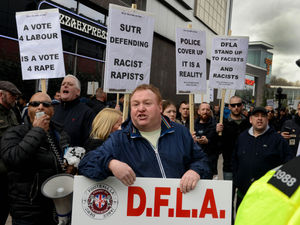 Supporting image for story: Protesters march through Telford over child sexual abuse