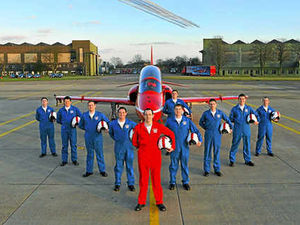 Supporting image for story: Red Arrows a dream job for Walsall engineer