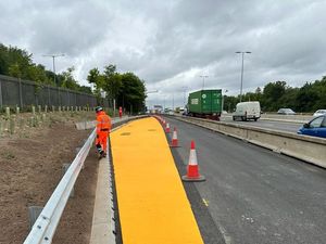 Supporting image for story: M6 safety work nears completion along one stretch - with next phase due to start in autumn