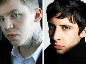 Supporting image for story: Professor Green and Example hitting Midlands stages