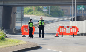 The scene in Wolverhampton